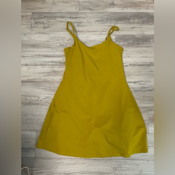 Girlfriend Collective Naomi Dress with Shorts - Picture 7 of 10